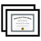 Americanflat 11x14 Diploma Frame - 8.5x11 with Mat or 11x14 without Mat - Certificate Frame for Displaying Documentation - Shatter Resistant Glass - Hanging Hardware
